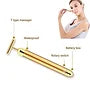 Load image into Gallery viewer, Beauty Bar 24k Golden Facial Massager-T Shape Electric Face Massager Skin Face