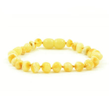 Load image into Gallery viewer, Slobber Beads Baltic Amber Toddler Teething Bracelet 15-6cm