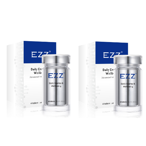 EZZ Daily Energy & Wellbeing Advanced Formulation 60 tablets 2 Bottles