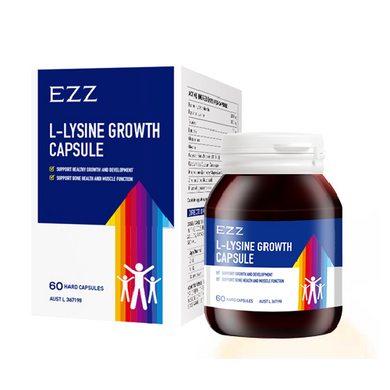 EZZ L-Lysine Growth Capsule 60 Tablets