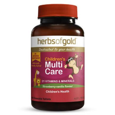 Herbs of Gold Children's Multi Care 60 Tablets