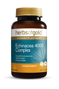 Herbs of Gold Echinacea 4000 Complex 60 Tablets