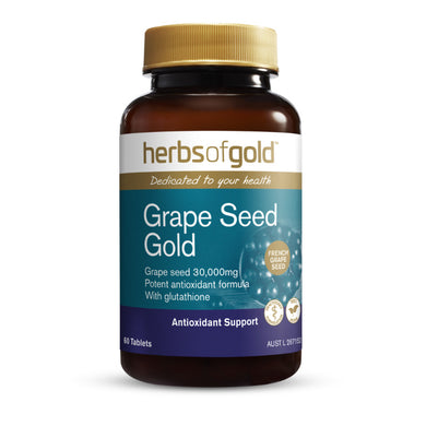 Herbs of Gold Grape Seed Gold 60 Tablets