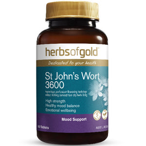 Herbs of Gold St John's Wort 3600 60 Tablets