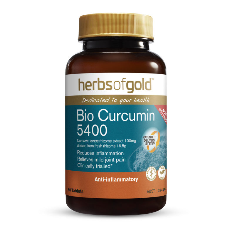 Herbs of Gold Bio Curcumin 5400 60 Capsules