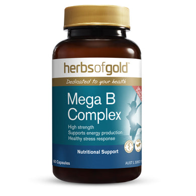 Herbs of Gold Mega B Complex 60 Capsules