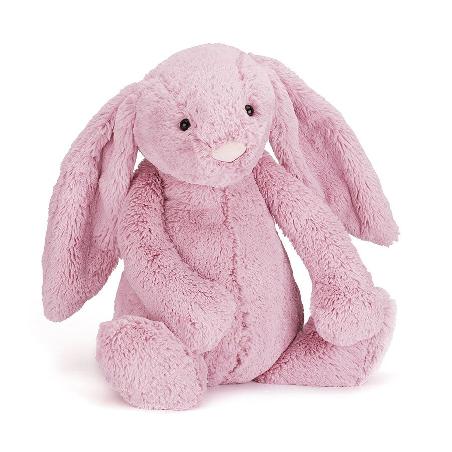 Jellycat Bashful Tulip Pink Bunny Medium 31cm Natural Oceania