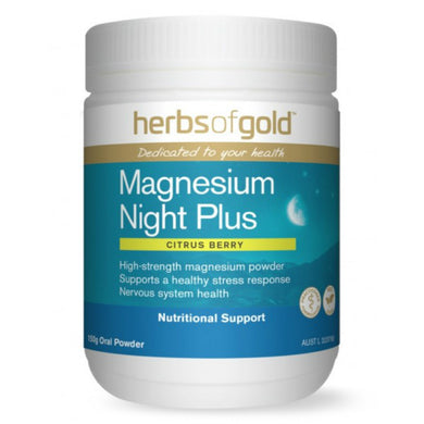 Herbs of Gold Magnesium Night Plus 150G