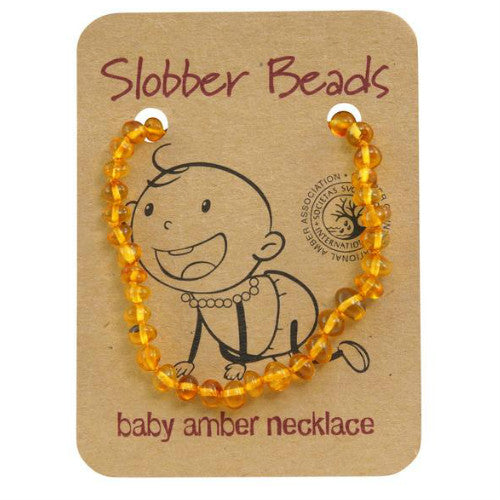 Slobber Beads Baby Amber Necklace 32-33cm – Natural Oceania