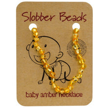 Load image into Gallery viewer, Slobber Beads Baby Amber Necklace 32-33cm