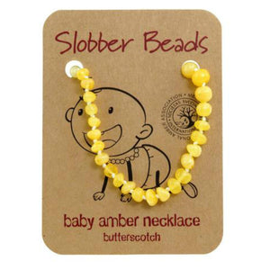 Slobber Beads Baby Amber Necklace 32-33cm