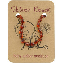 Load image into Gallery viewer, Slobber Beads Baby Amber Necklace 32-33cm