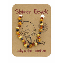 Load image into Gallery viewer, Slobber Beads Baby Amber Necklace 32-33cm